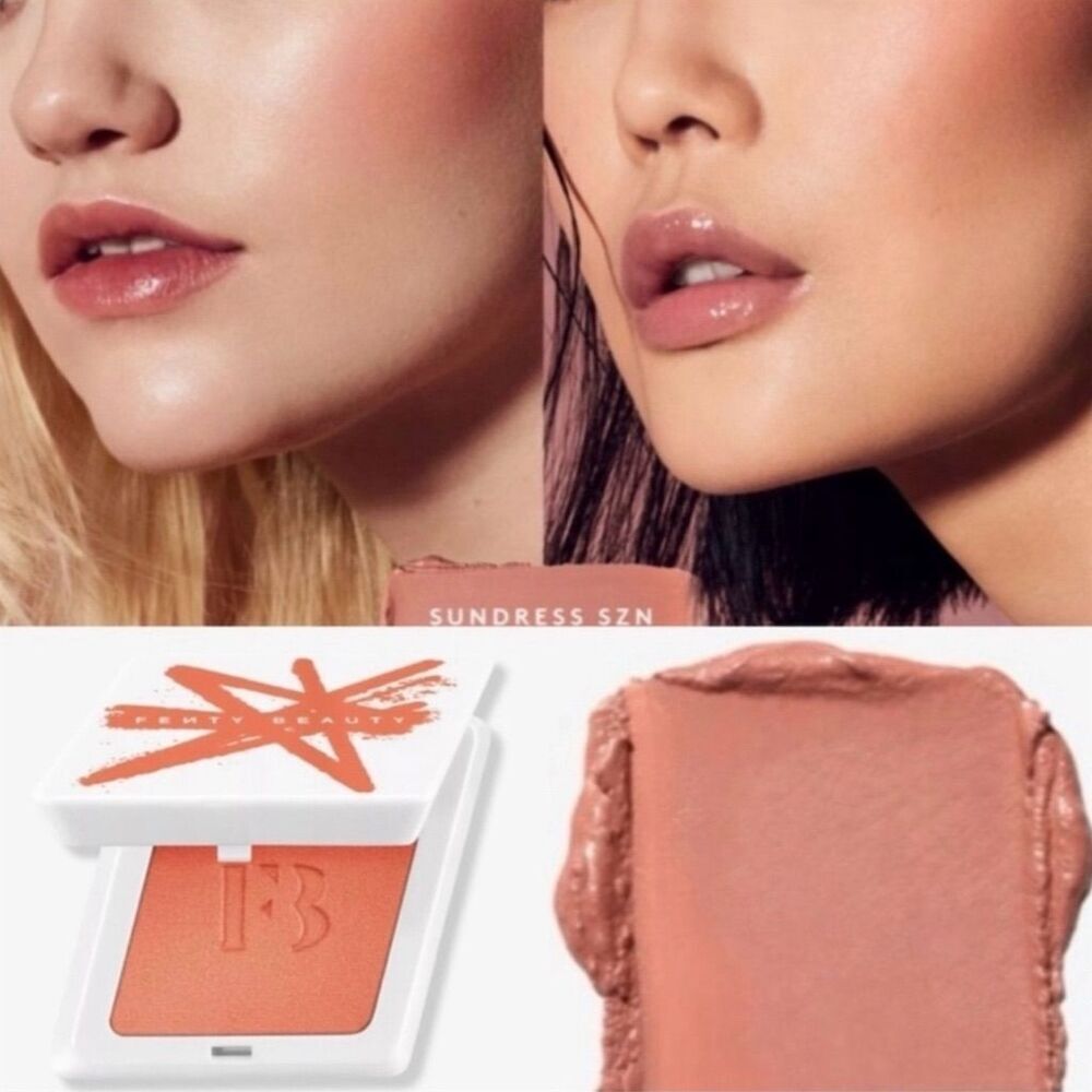 Fenty Beauty Cheeks Suede‎ Powder Blush Sundress SZN Matte Finish